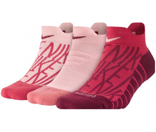 member composite calf Dámské ponožky Nike DRY CUSHION LOW GFX TRAINING (3 PAIR) W růžové | AD  Sport.cz